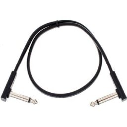 Rockboard Flat Patch Cable Black 45 cm nero