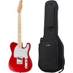 Harley Benton TE-20MN CA Standard w/Bag Candy Apple Red lucido