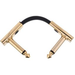 Harley Benton Pro-5 Gold Flat Patch Cable