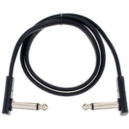 Rockboard Flat Patch Cable Black 60cm nero