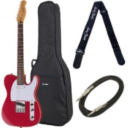 Harley Benton TE-62DB CAR Bundle Candy Apple Red lucido