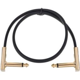 Harley Benton Pro-45 Gold Flat Patch Cable