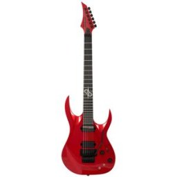 Solar Guitars A1.6FRCAR Sustaniac+ Candy Apple Red lucido