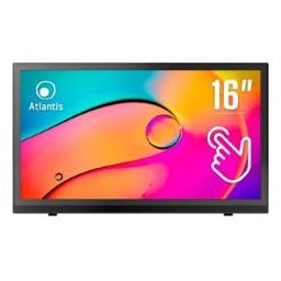 MONITOR ATLANTIS TOUCH LED 15,6" Wide A05-T16A-VHM 1920x1080 15ms 255/204 cd/mÂ² 700:1 (10M:1) VESA MM VGA HDMI 10 Tocchi