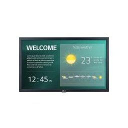 MONITOR LG DIGITAL SIGNAGE 22" 22SM3G-B.AEU IPS 19201080 14ms 250 cd/mÂ² 1.000:1 2x1W MM 2HDMI USB RJ45 WebOS 4.1