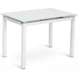 E-Stylo Tavolo allungabile moderno, caratterizzato da linee pulite e materiali di alta qualità, perfetto per chi cerca un arredo elegante e funzionale, 80cm X 130/200cm H. 75cm Aosom Italy