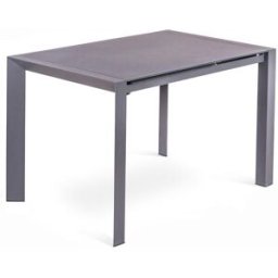E-Stylo Tavolo allungabile moderno, perfetto per creare un elegante angolo degustazione o per arredare con stile cucine, sale da pranzo e open space, 80cm X 122/182cm H. 76cm Aosom Italy