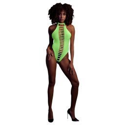 Ouch! - body intimo aperto - fosforescente - neon verde