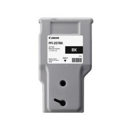 CANON SERBATOIO INCH. PFI-207 BK SINGOLO (300ml) x IPF 680 685 780 785