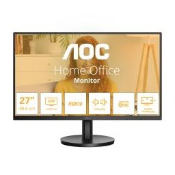 MONITOR AOC LED 27"Wide U27B3A IPS 3840x2160 4ms 300cd/mq 1.000:1 2x2W MM 2HDMI DP