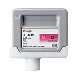 SERBATOIO CANON INCH. MAGENTA PFI-303M SINGOLO (330ml) 2960B001AA x IPF 810 IPF 815 IPF 820 IPF 825