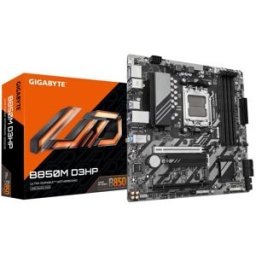 Gigabyte B850m D3hp Scheda Madre - Processori Amd Ryzen Serie 9000, 5+2+2 Fasi Vrm Digitali, Fino A 8200mhz Ddr5 (Oc), 1xpcie 5.0 + 1xpcie 4.0 M.2, Lan Gbe, Usb 3.2 Gen 2