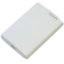 Mikrotik Powerbox Rb750p-Pbr2 Router 5 Porte Fast Ethernet 4 Poe Bianco Switch Poe