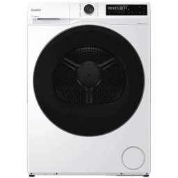 Candy ASCIUGATRICE BP 9N3BCX-S A pompa di calore, 9 kg, profondità 55,5 cm, 62 dB(A), Bianco, Nero, Classe C