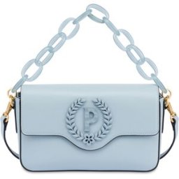 Candy bag con maxi catena CIELO, one_size, Pollini one_size