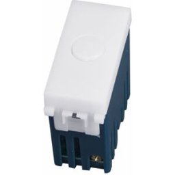 Ettroit Lampada Segnapasso Led 1 Modulo 220v 6000k Con Interruttore Frontale Compatibile Vimar Arké Va0301b
