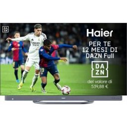 HAIER Smart Tv Oled Uhd 4k 65" H65c95eux 120hz-nero