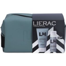 LIERAC Set Natale Homme Dopobarba + Schiuma Barba 1 pz