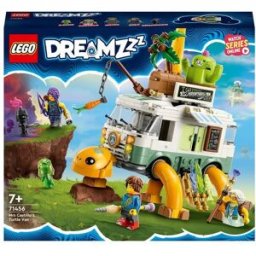 Lego DREAMZzz 71456 Il Furgone Tartaruga della Signora Castillo, Camper Giocattolo Costruibile in 2 1 St