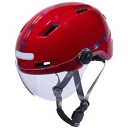 Ekoï Casco urbano EKOI CITY STYLE LTD STRIPES Visiera Red Holo Red