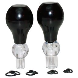 Set di pompe per capezzoli (2 pezzi)