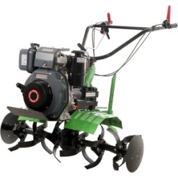 AgriEuro Premium Motozappa Agri 102 con fresa 95 cm - Motore a Diesel da 296cc