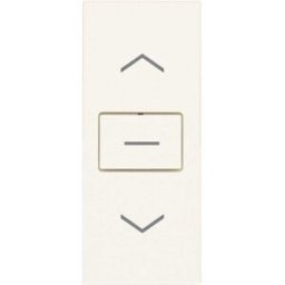 Vimar COMMUTATORE LINEA BIANCA 1P 10A 250V A 2 TASTI CON FRECCE E POSIZIONE OFF CENTRALE