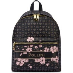 Zaino in Heritage Marina Flower NERO/NERO, one_size, Pollini one_size