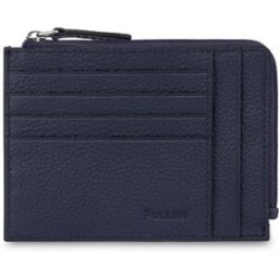 Zip Card Holder the New Touch DARK BLUE, one_size, Pollini one_size