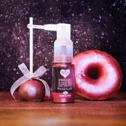 Polvere Spray Glitter Rosso Rubino perlescente. Naturale 100% ed edibile per Candele e Saponi