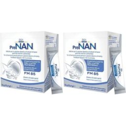 Nestle Nestlé Prenan Fortificante Del Latte Materno Fm85 2x72x1 g Polvere per soluzione orale