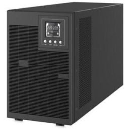 Atlantis A03-Op3002p Pro Ups Online Gruppo Di Continuita` Server Doppia Conversione Onda Sinusoidale Pura 3000va 2700w, Tower Display Lcd, Usb, Seriale Rs-232, 4 Uscite Iec, Slot Snmp, 6x12v-9ah