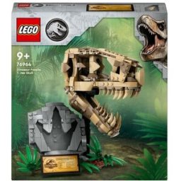 Lego Jurassic World 76964 Fossili di Dinosauro: Teschio T. Rex Giocattolo, Giochi per Bambini 9+ 1 St