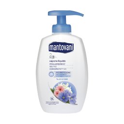 MANTOVANI SAPONE LIQUIDO NEUTRO BASE 300ML.TALCO E FIORI BIANCHI