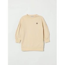 Moncler Abito a felpa in cotone Panna Taglia 12
