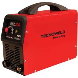 Tecnoweld SALDATRICE INVERTER CORSE 200 MADE IN ITALY CON DISPLAY ED ELMETTO ELETTRONICO