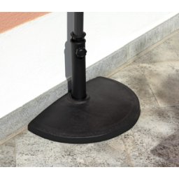 MALIGI HOME Base per mezzo ombrellone in resina MG/MEZZO Antracite