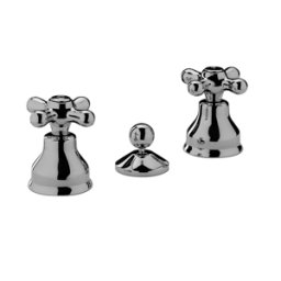 PAFFONI Batteria bidet Gold Finish serie Iris IRV116GF Gold Finish Ottone