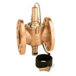 CALEFFI Valvola di intercettazione del combustibile per impieghi ad alte pressioni. DN 80, 98 °C, capillare 10 m. 541811 80 98 °C