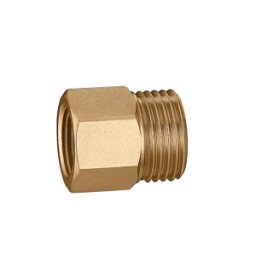 CALEFFI Raccordo femmina-bicono, per derivazioni laterali. Attacco 3/8"F bicono, 1/2"M Ø 16 583034 3/8"F