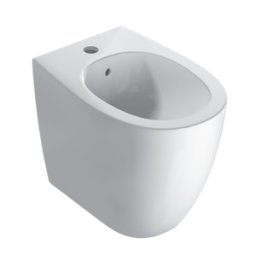 CERAMICA GLOBO Bidetmulti a terra in ceramica 54x36 cm Globo 4All MD011BI Bianco Ceramica