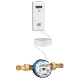 CALEFFI Kit per acquisizione consumi di acqua calda e fredda sanitaria. 720014 Bianco