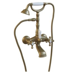 PAFFONI Gruppo vasca con deviatore bronzato serie Belinda-Melissa FBLV023BR Bronzato Ottone