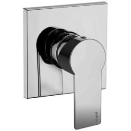 PAFFONI Miscelatore incasso per doccia senza deviatore, piastra acciaio inox serie Tango TA010CR/M Cromato Ottone