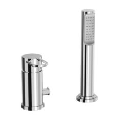 PAFFONI Miscelatore bordo vasca con deviatore serie Joker JK041LCR Cromato Ottone