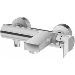 PAFFONI Miscelatore esterno per vasca con deviatore Steel Looking serie Tilt TI022ST Steel looking Ottone
