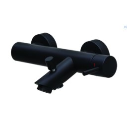 PAFFONI Miscelatore esterno per vasca con deviatore serie Light LIG022NO Nero opaco Ottone