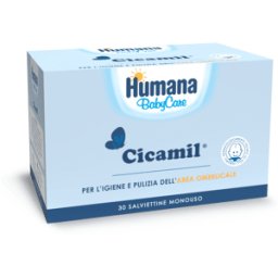 Humana Cicamil Salviette 30 Pezzi