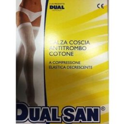 Dualsan Calza Coscia Anti Trombosi Con Tassello Taglia 3