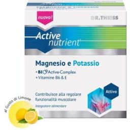 Dr Theiss Dr. Theiss Active Nutrient Magnesio e Potassio Integratore di Sali Minerali 20 B